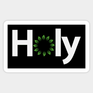 Holy being holy creative design Sticker